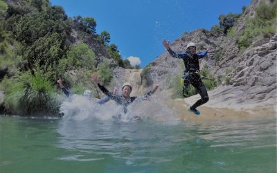 Canyoning trips in Catalonia with total security